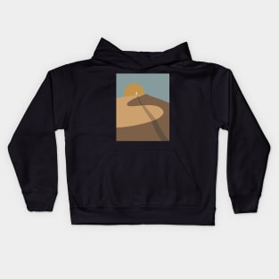 Lost in the desert Kids Hoodie